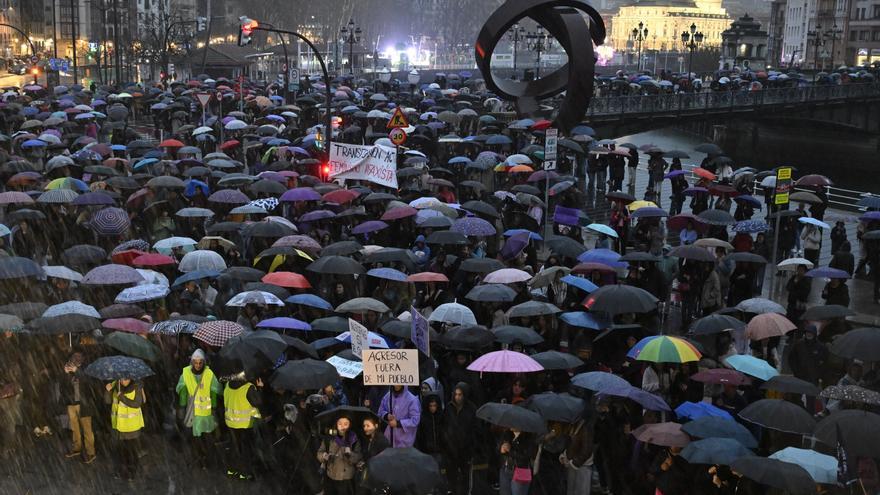 Bilbao se suma al 8M: "Sin igualdad no hay libertad"