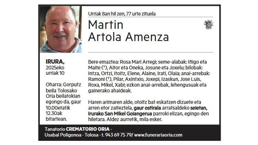 Martin Artola Amenza