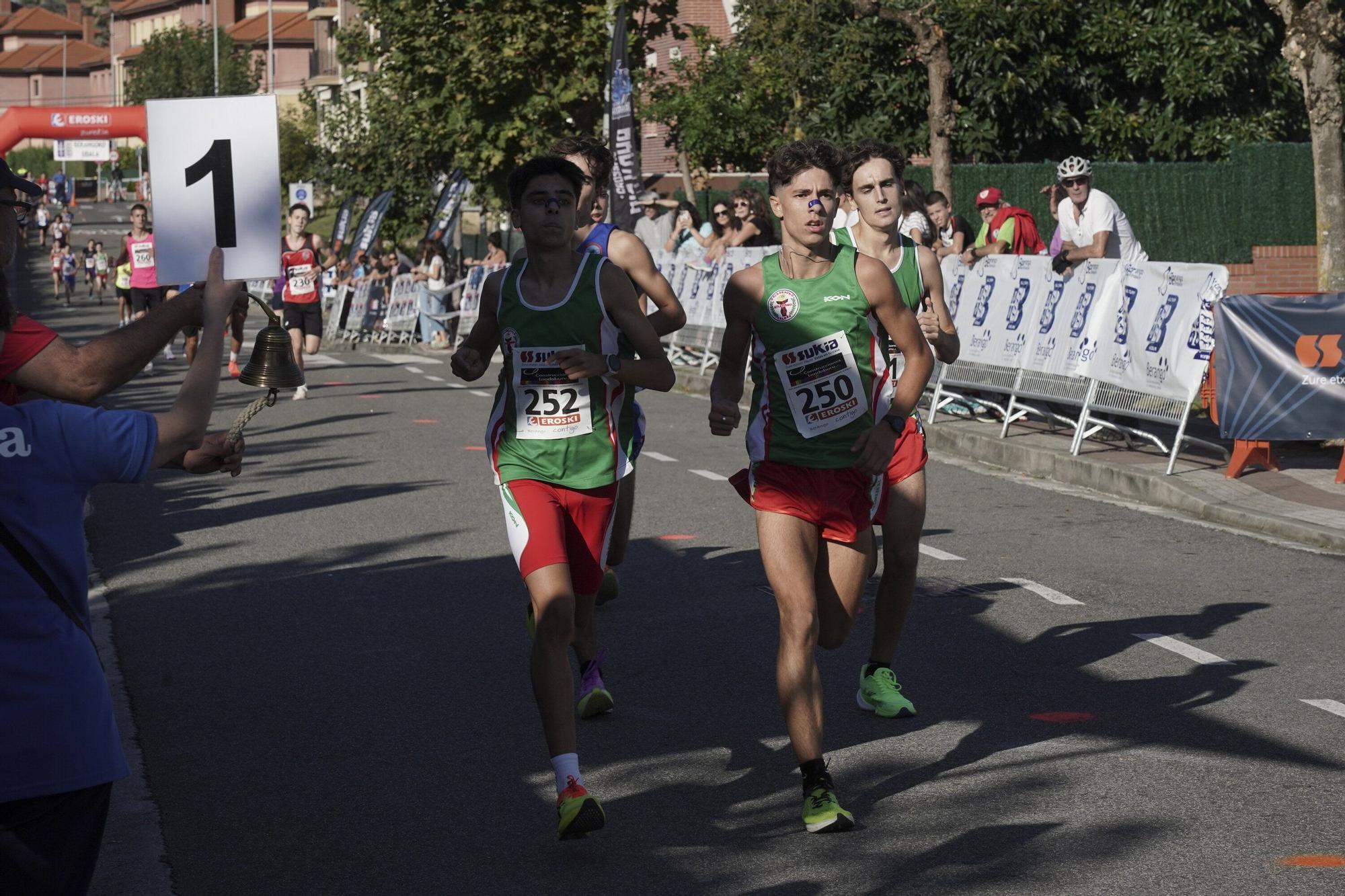 En imágenes: XXXVII edición de la Milla Internacional de Berango