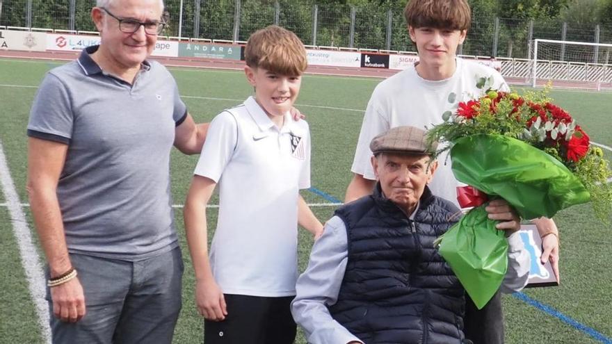Un campeón de Europa sobre el verde de Mintxeta