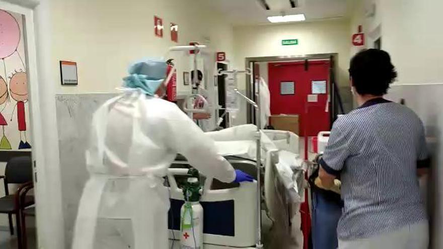 Primer paciente que sale de la UCI en Estella
