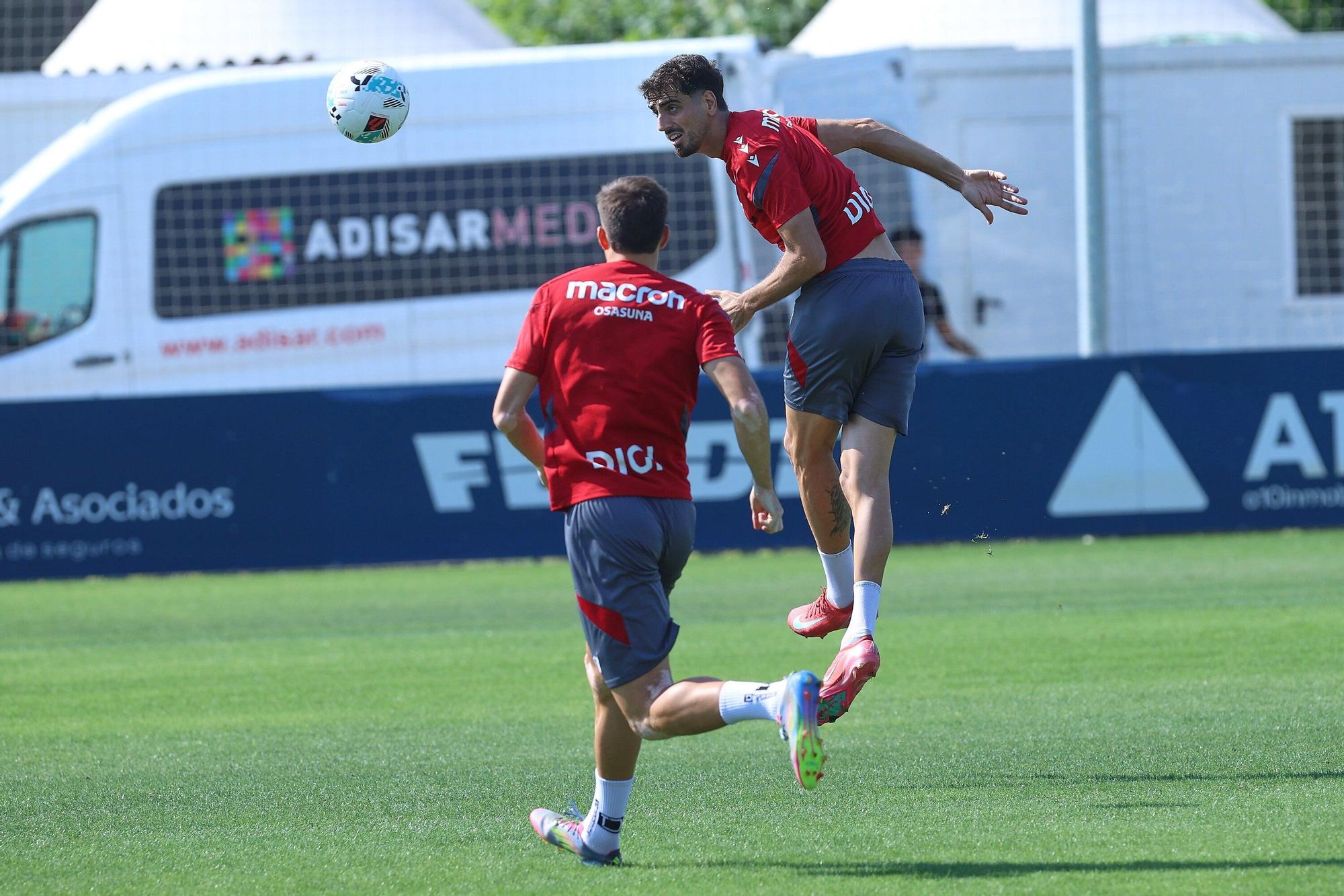 Entrenamiento de Osasuna (05/08/2025)