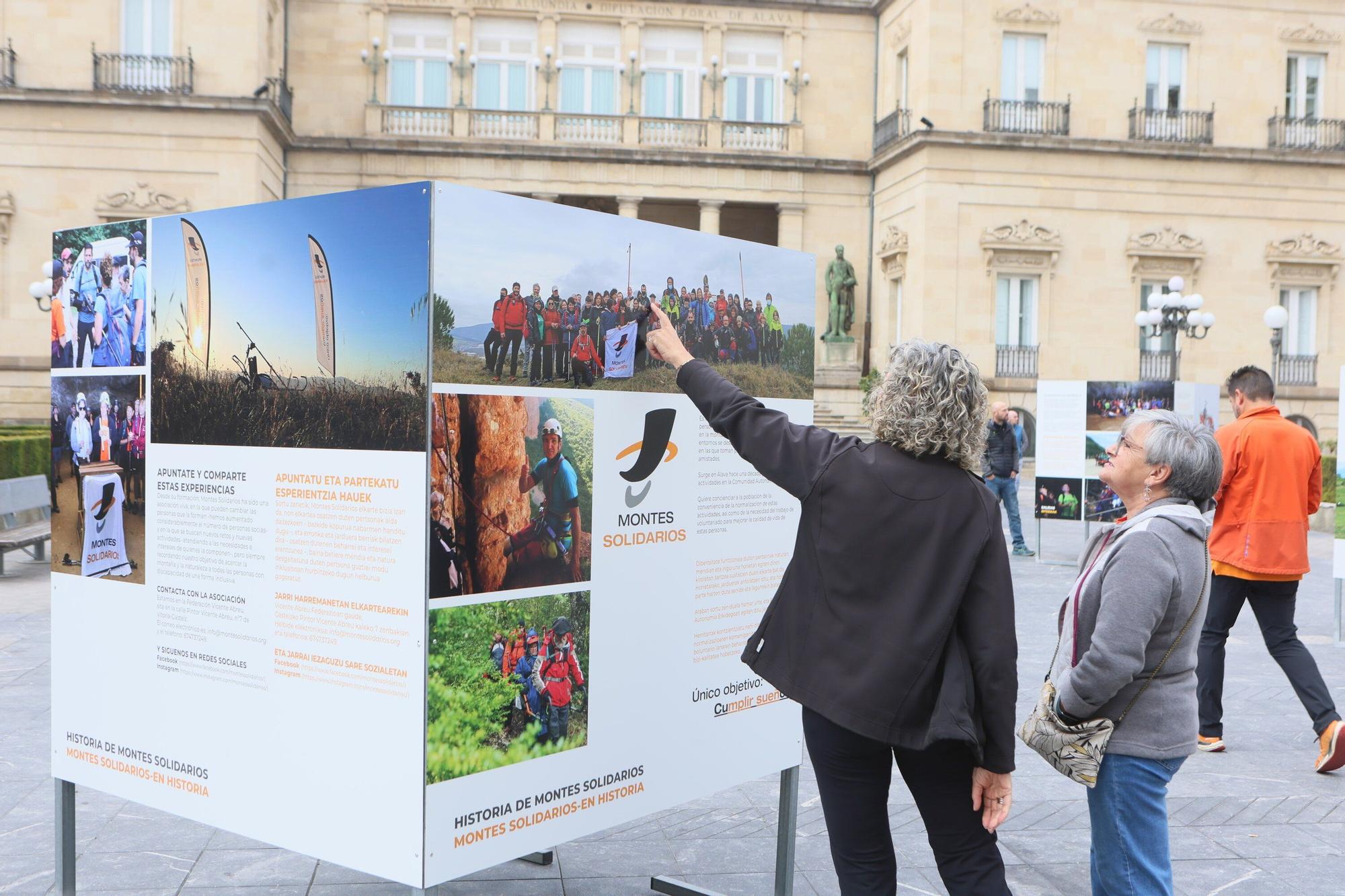 En imágenes: Inauguración de la exposición ‘Cumplir sueños’ por el décimo aniversario de la fundación de Montes Solidarios