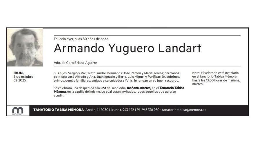 Armando Yuguero Landart