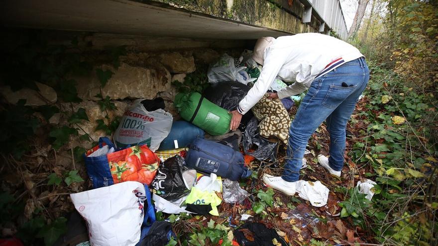 Dormir debajo del puente