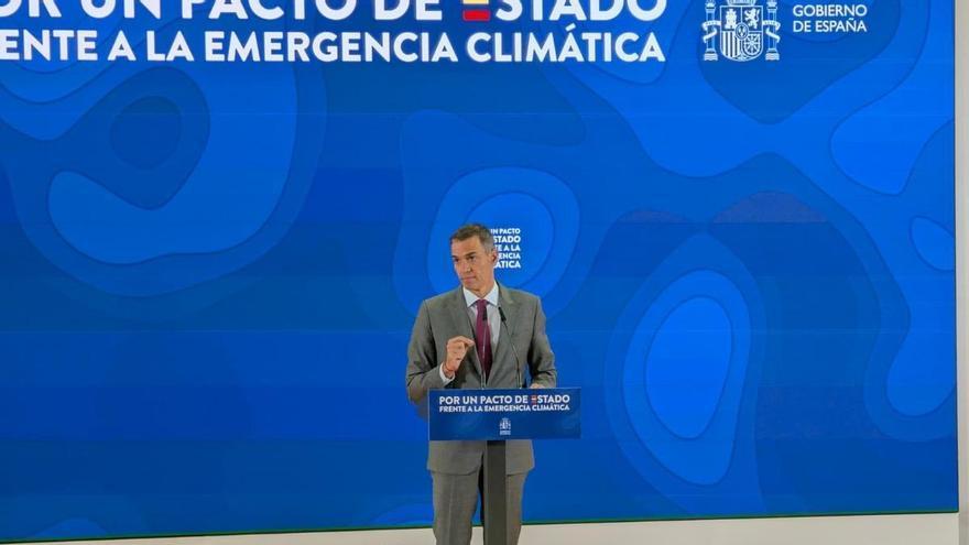 El Gobierno español aprueba este martes el Pacto de Estado contra el Cambio Climático con diez compromisos