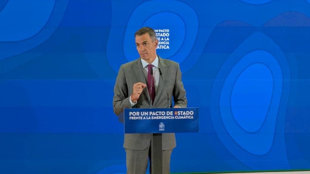 El presidente del Gobierno, Pedro Sánchez, en la apertura del curso político