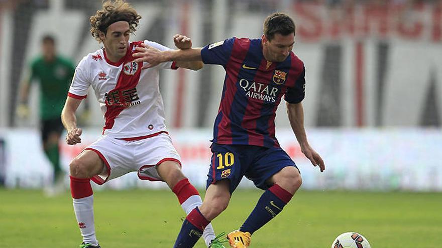 Messi y Neymar acaban con la defensa del Rayo