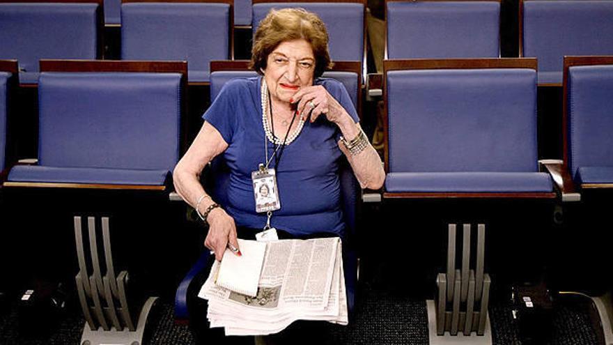 Helen Thomas, histórica reportera de la Casa Blanca, fallece a los 92 años de edad