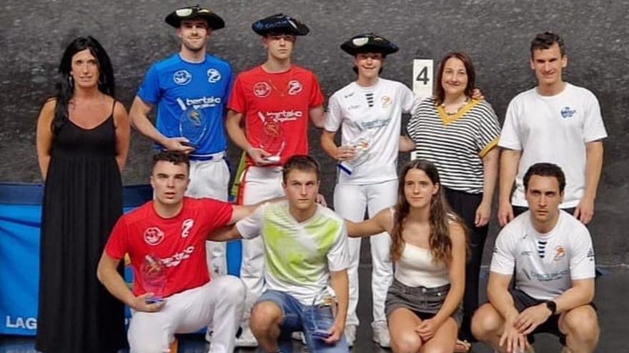 Irati Benito, Igor Nazabal y Fermín Arribillaga se coronan campeones del Master Kaiola