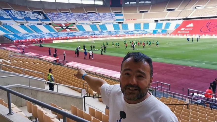 Entrenamiento de la Real en La Cartuja