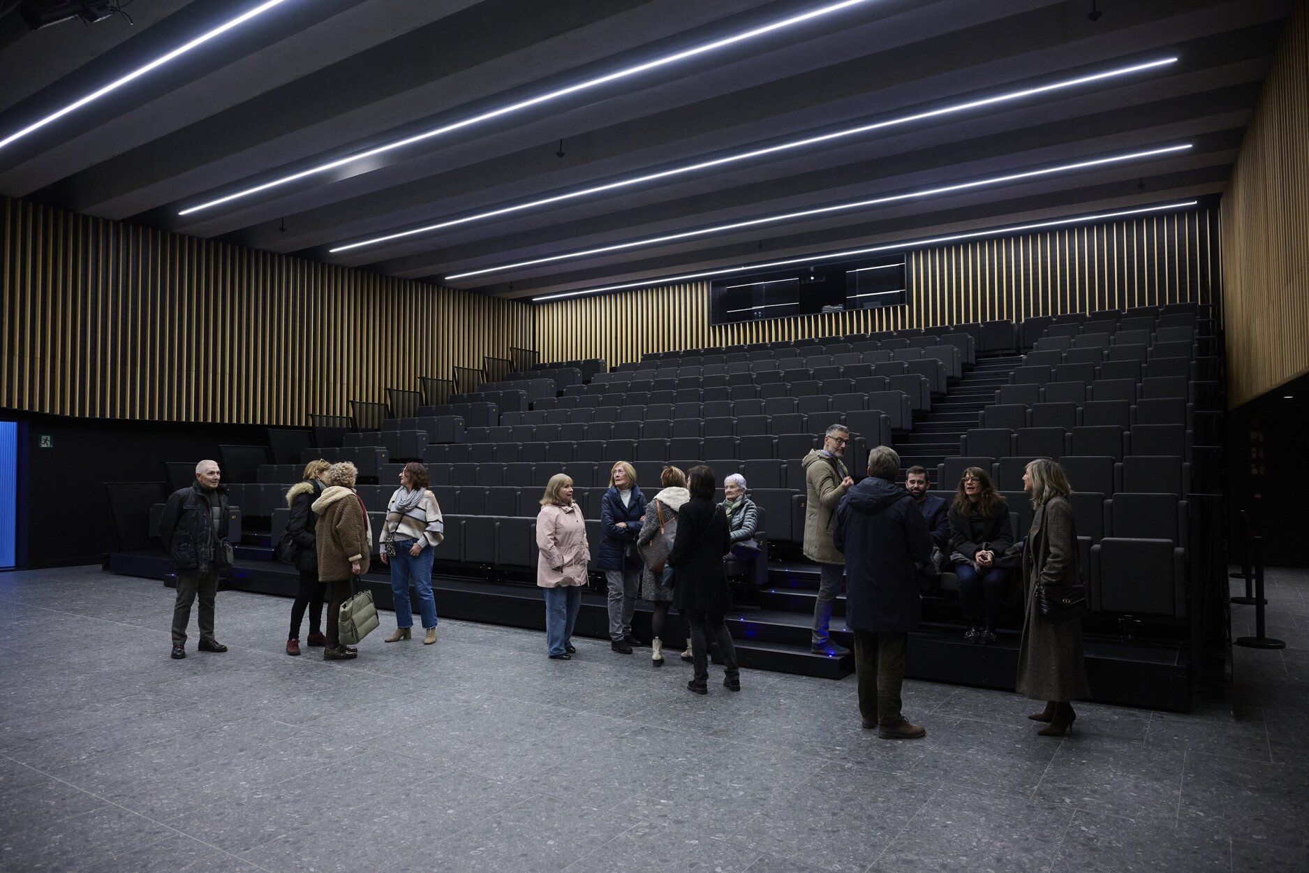 Imágenes de la inauguración del Civivox Pompelo