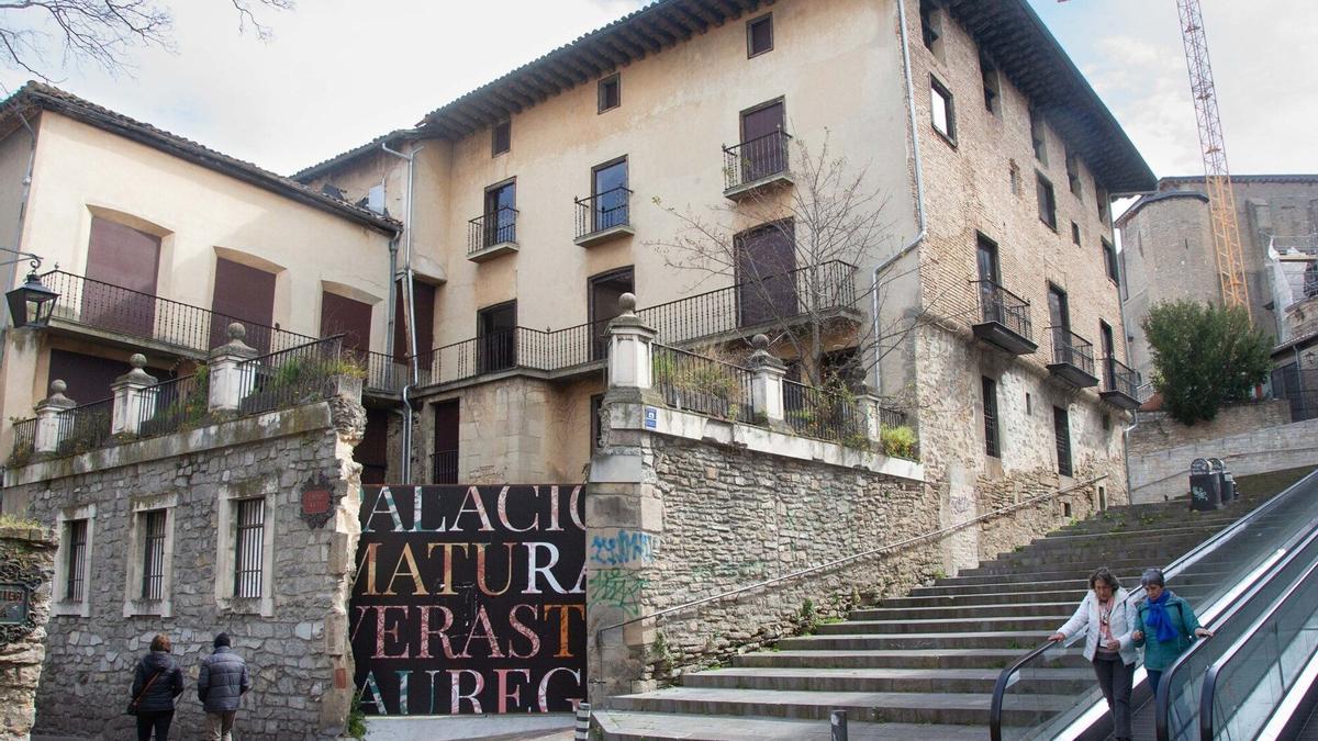 Palacio Maturana-Verástegui, en el Casco Viejo de Vitoria.