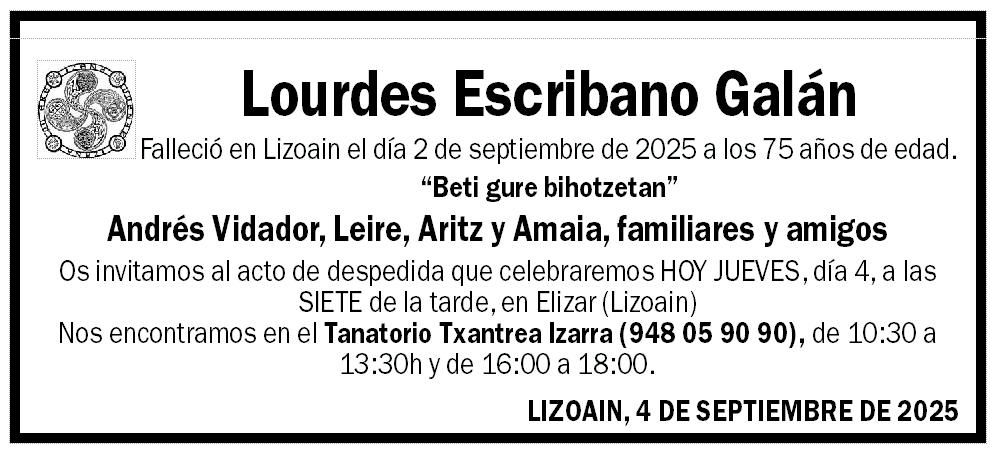 Lourdes Escribano Galán