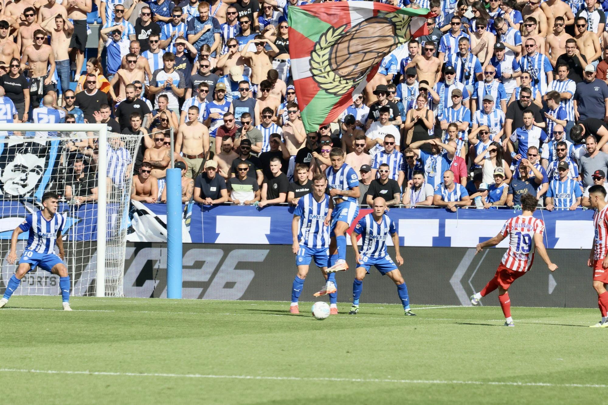 En imágenes: Un punto de oro para el Alavés tras empatar con el Atlético