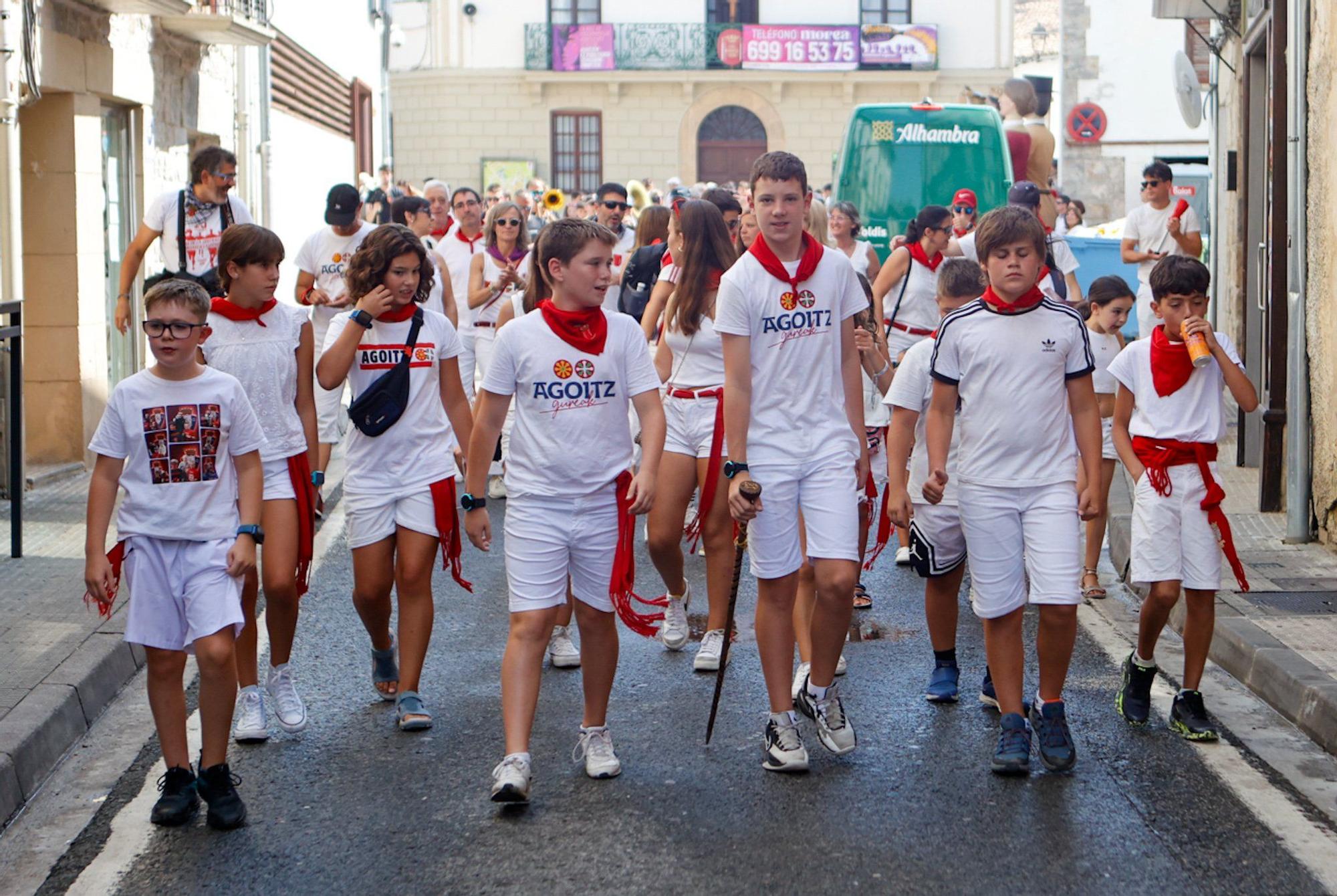 Fotos del Día de la Infancia en las fiestas de Aoiz