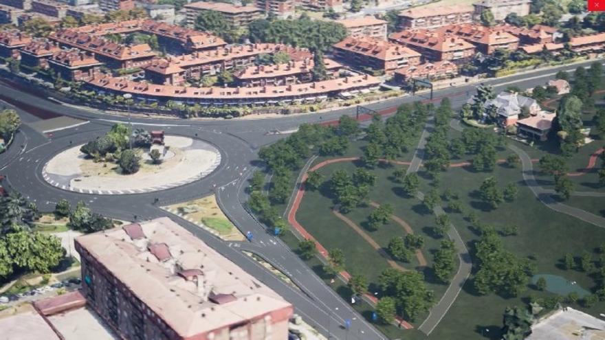 Se necesitará levantar una parte del parque de Artatza que se restaurará y mejorará con nuevas dotaciones.