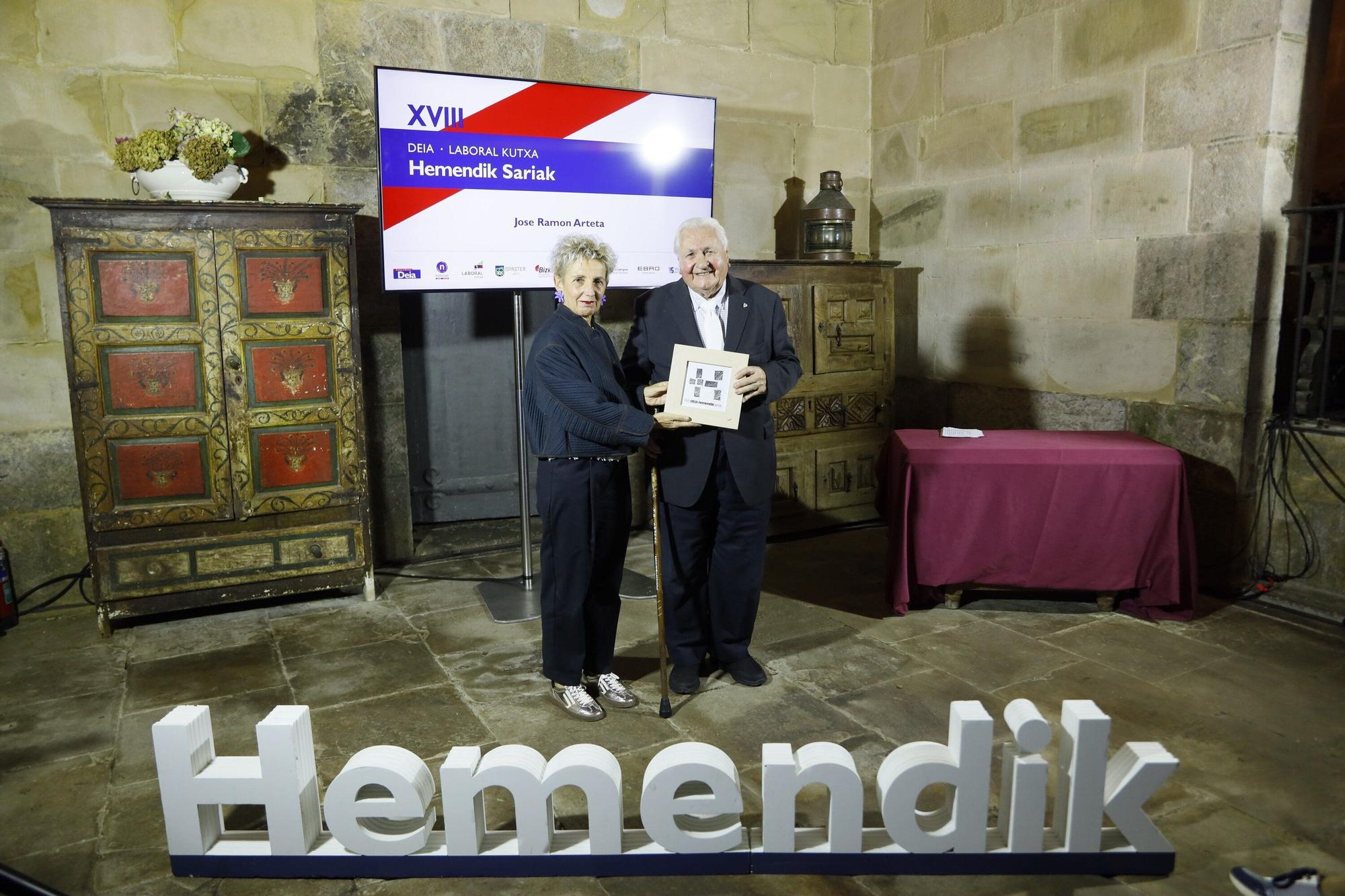 La gala DEIA Laboral Kutxa Hemendik Sariak Kostaldea, en imágenes