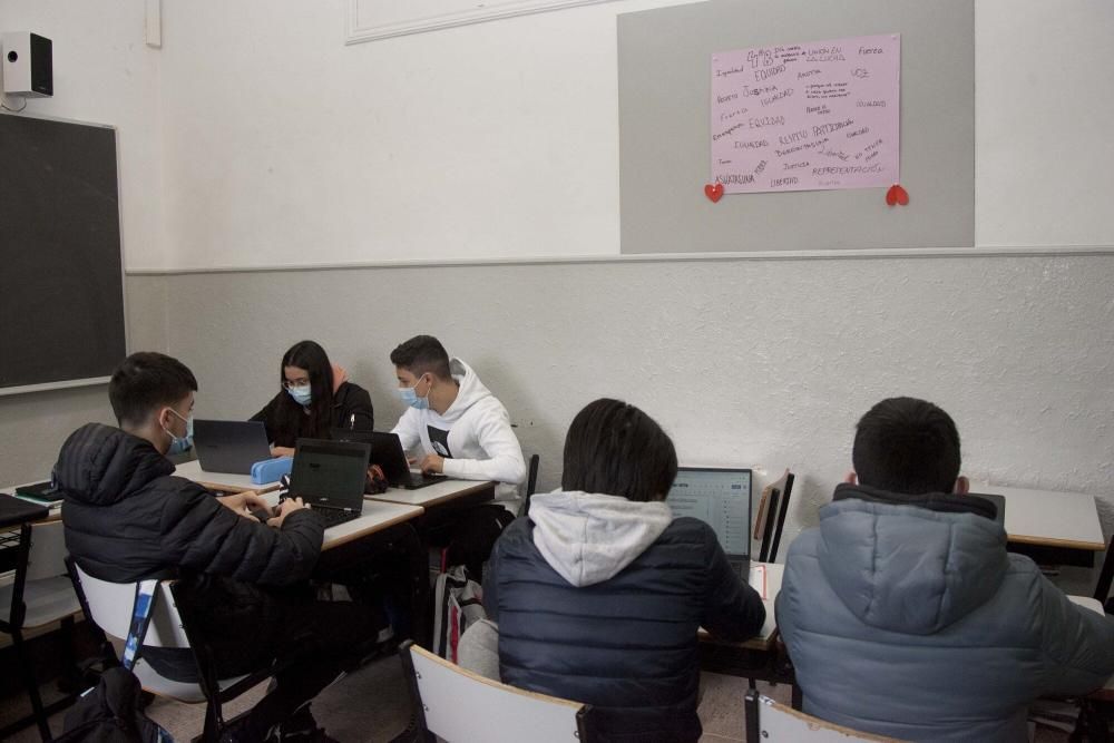 La redacción de 4ºB de la ESO