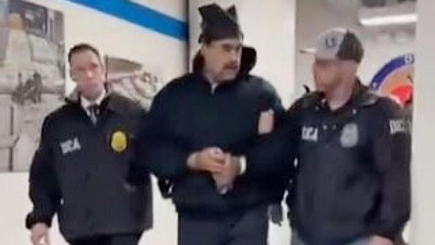 Maduro, encarcelado en Nueva York tras su captura en Caracas