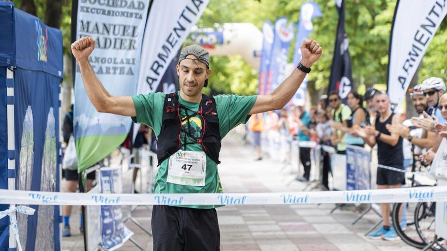 Jon Rodrigo impone su físico en la XIII edición Montes de Vitoria
