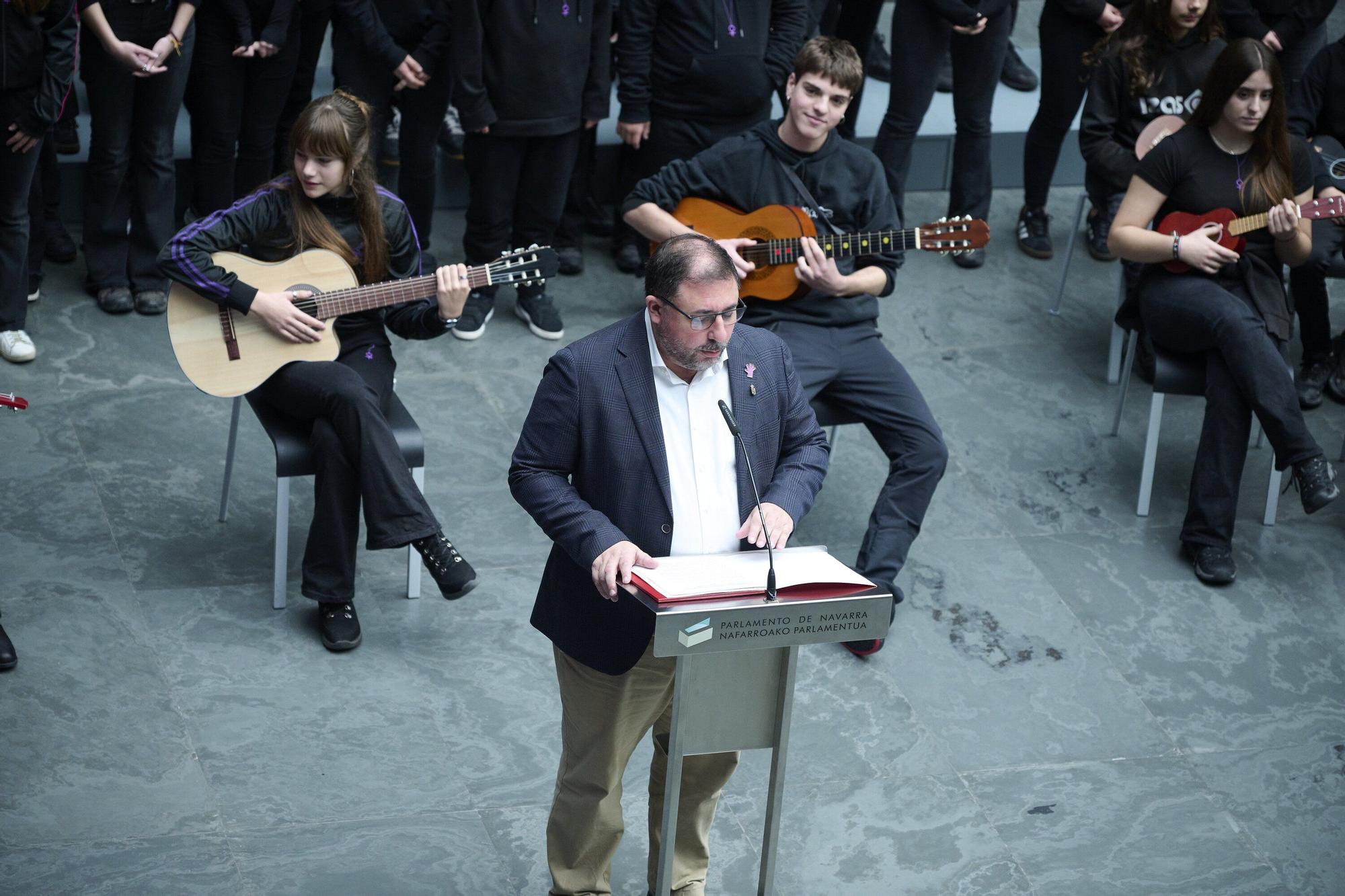 Navarra sale a la calle  este 25N contra la violencia machista