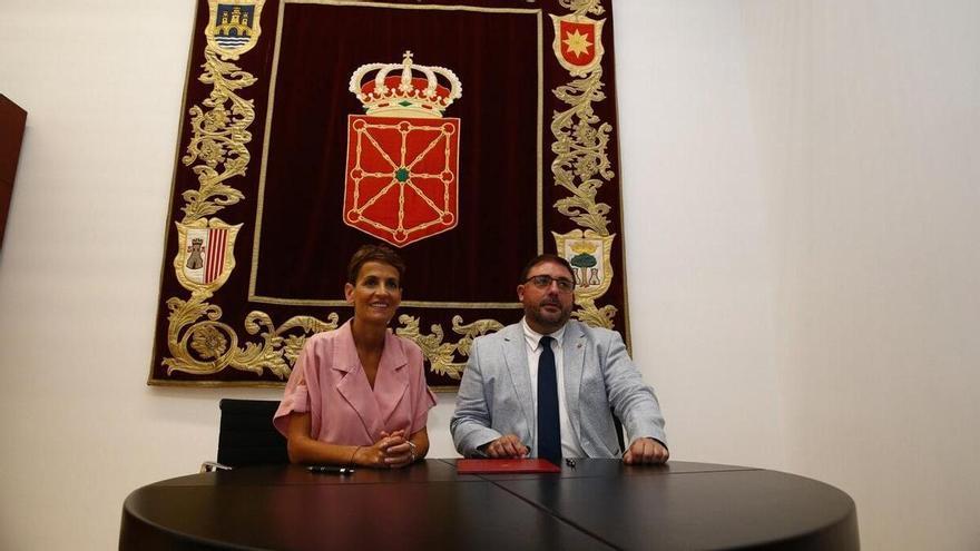 Chivite afirma estar "en disposición" de asumir un proceso de investidura "con más convicción, si cabe"