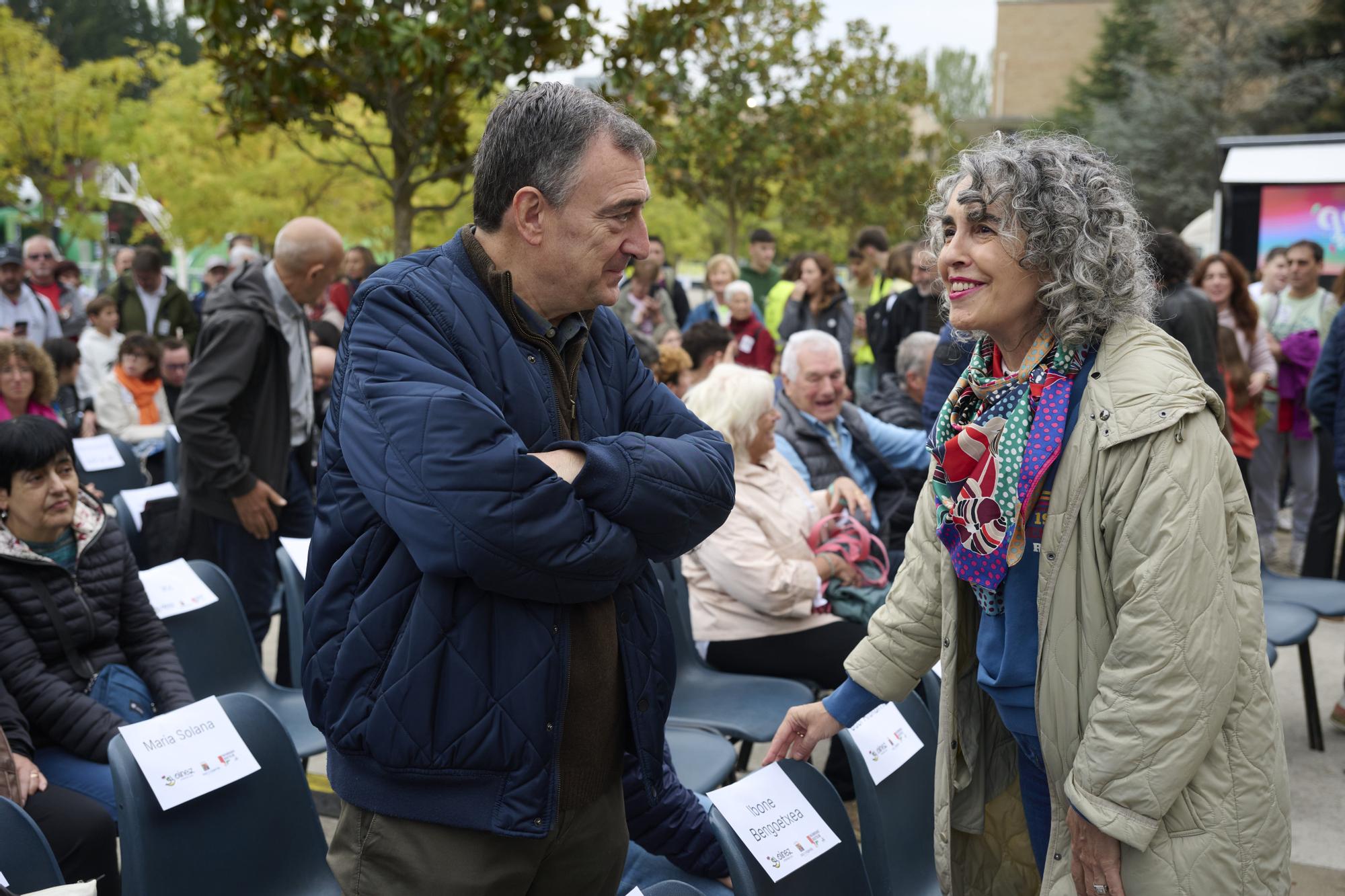 Fotos: Nafarroa Oinez 2025 en la ikastola Paz de Ziganda de Villava - Atarrabia