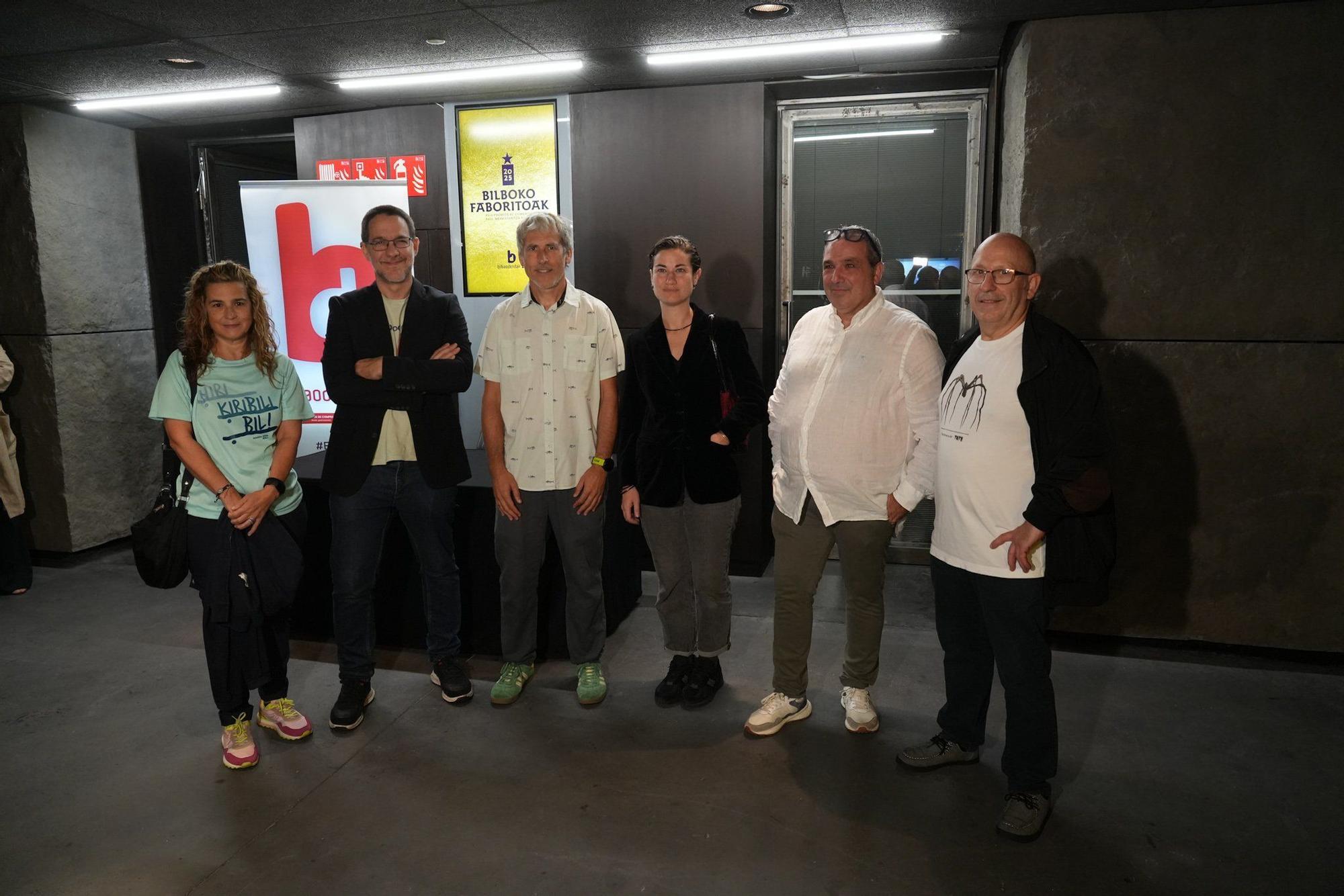 Arantza Prieto, Paul Ibarra, Isustza Oribe, Nora Zubiri, Carlos Pérez y José Ignacio Iruretagoyena.