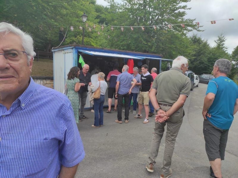 Las fiestas del barrio Aztiria de Legazpi y Gabiria, en imágenes
