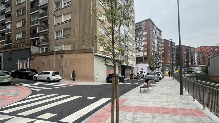 Basauri culmina la remodelación de la calle Zumalakarregi