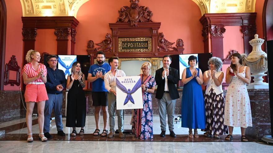 'Un abrazo para Bilbao ', imagen de Aste Nagusia
