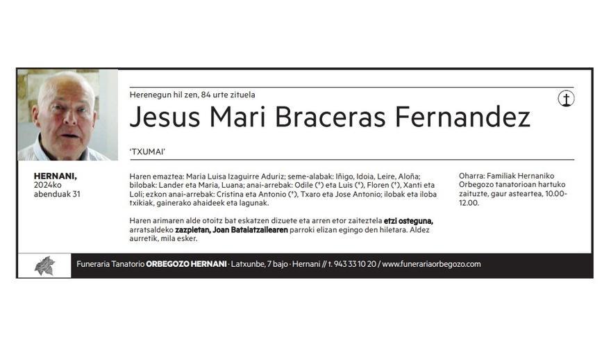 Jesus Mari Braceras Fernandez