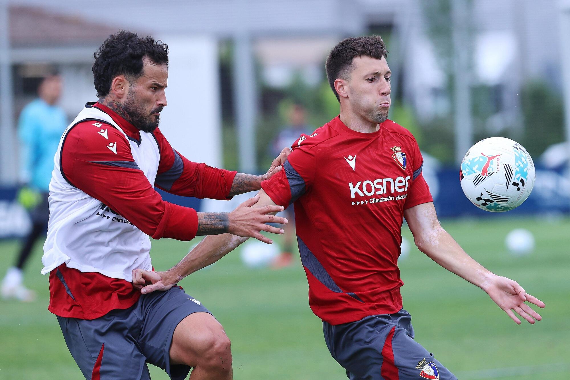 Entrenamiento de Osasuna (24/07/2025)