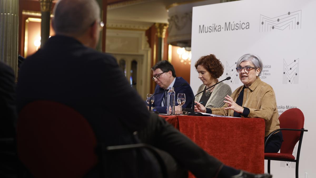 Musika-Música jaialdiaren aurkezpena.