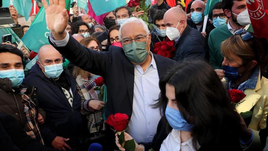 Los socialistas de Costa logran la mayoría absoluta en Portugal