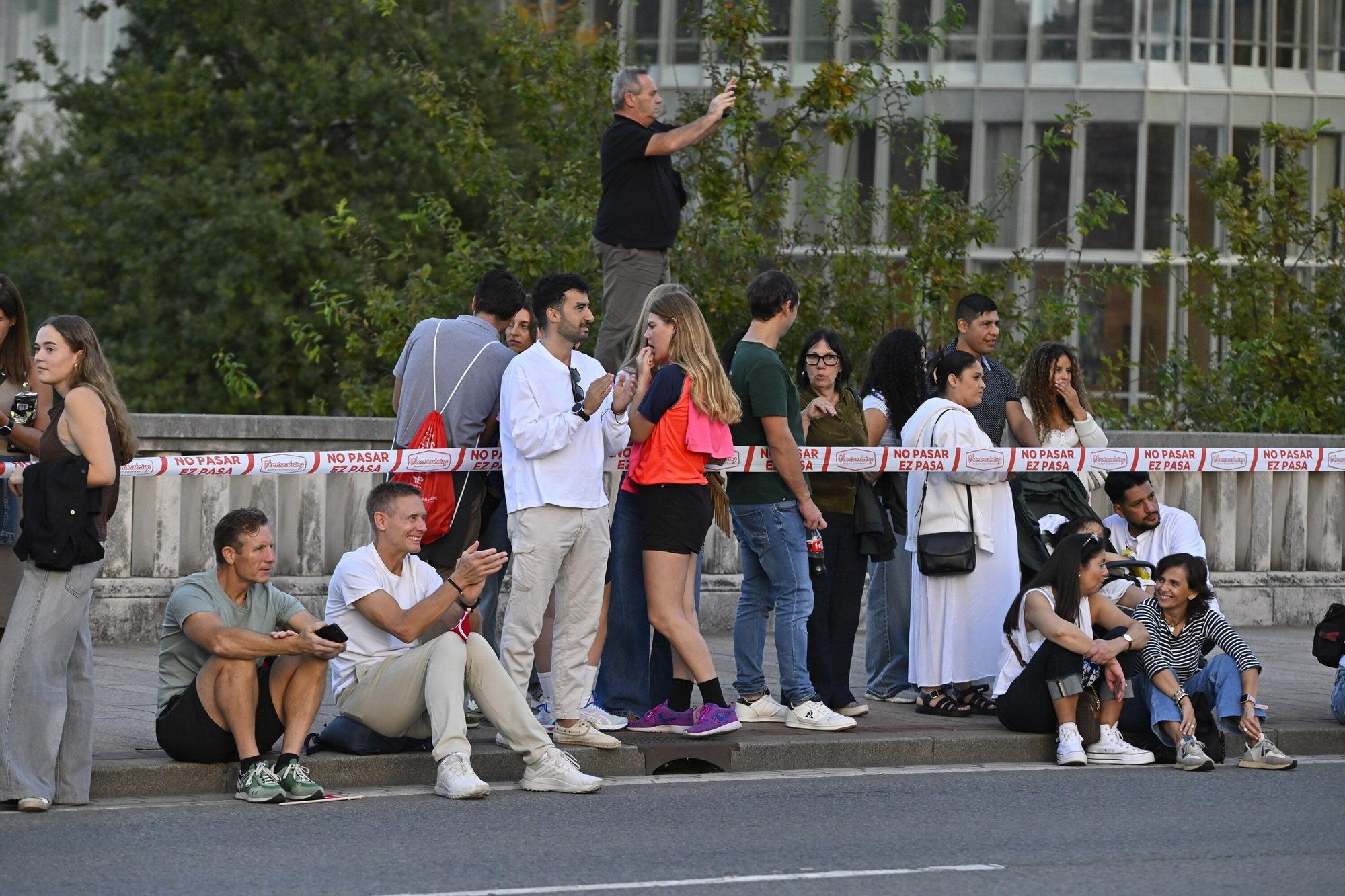 El Bilbao Night Marathon, en imágenes