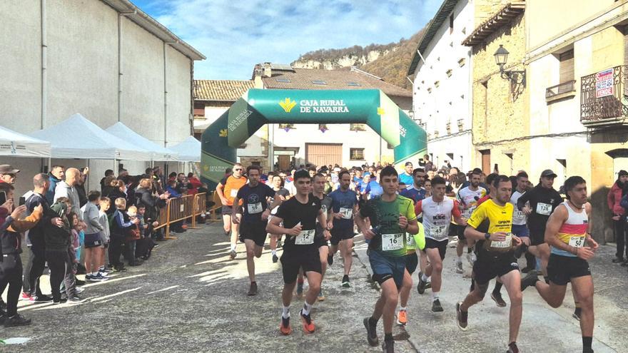 Clasificaciones del Cross del Arriero 2025: dominio local y emoción en ambos podios