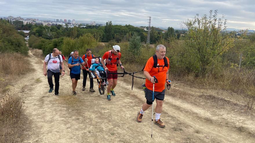 Reto en Olarizu con Montes Solidarios