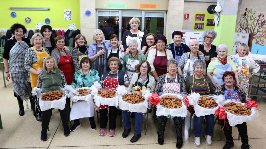 Rosquillas, tradición y mujeres que tejen comunidad