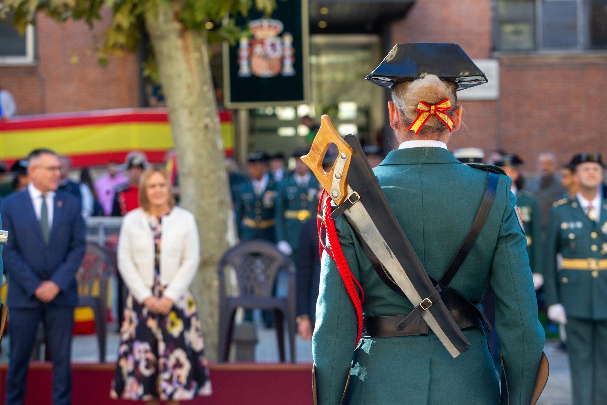 Fotos de la celebración de la Virgen del Pilar por la Guardia Civil de Navarra en Pamplona