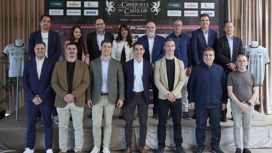 Fotos de la presentación de la IX Conquista del Castillo