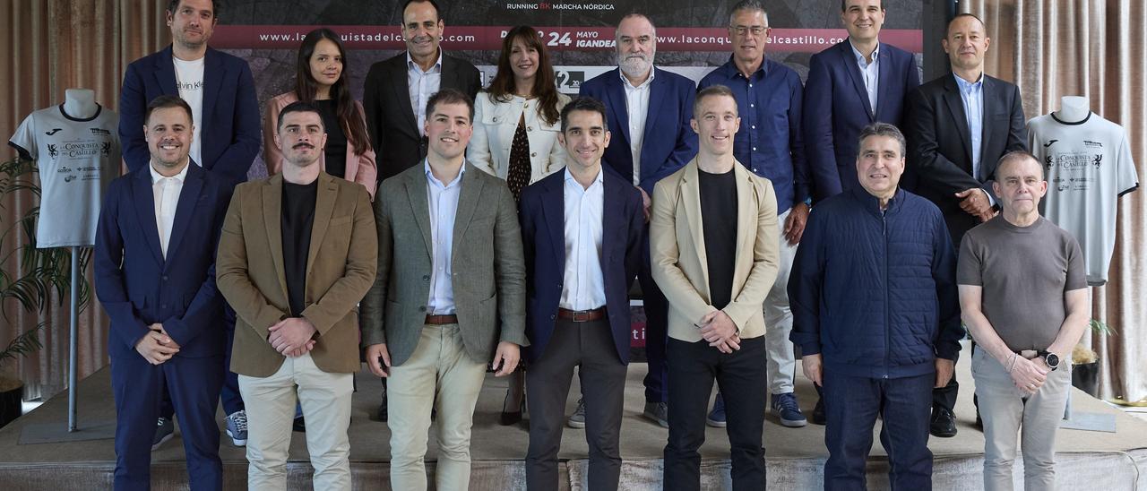 Fotos de la presentación de la IX Conquista del Castillo