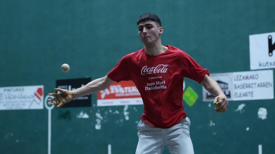 Gran cartel para el Campeonato de Ajangiz de mano aficionada