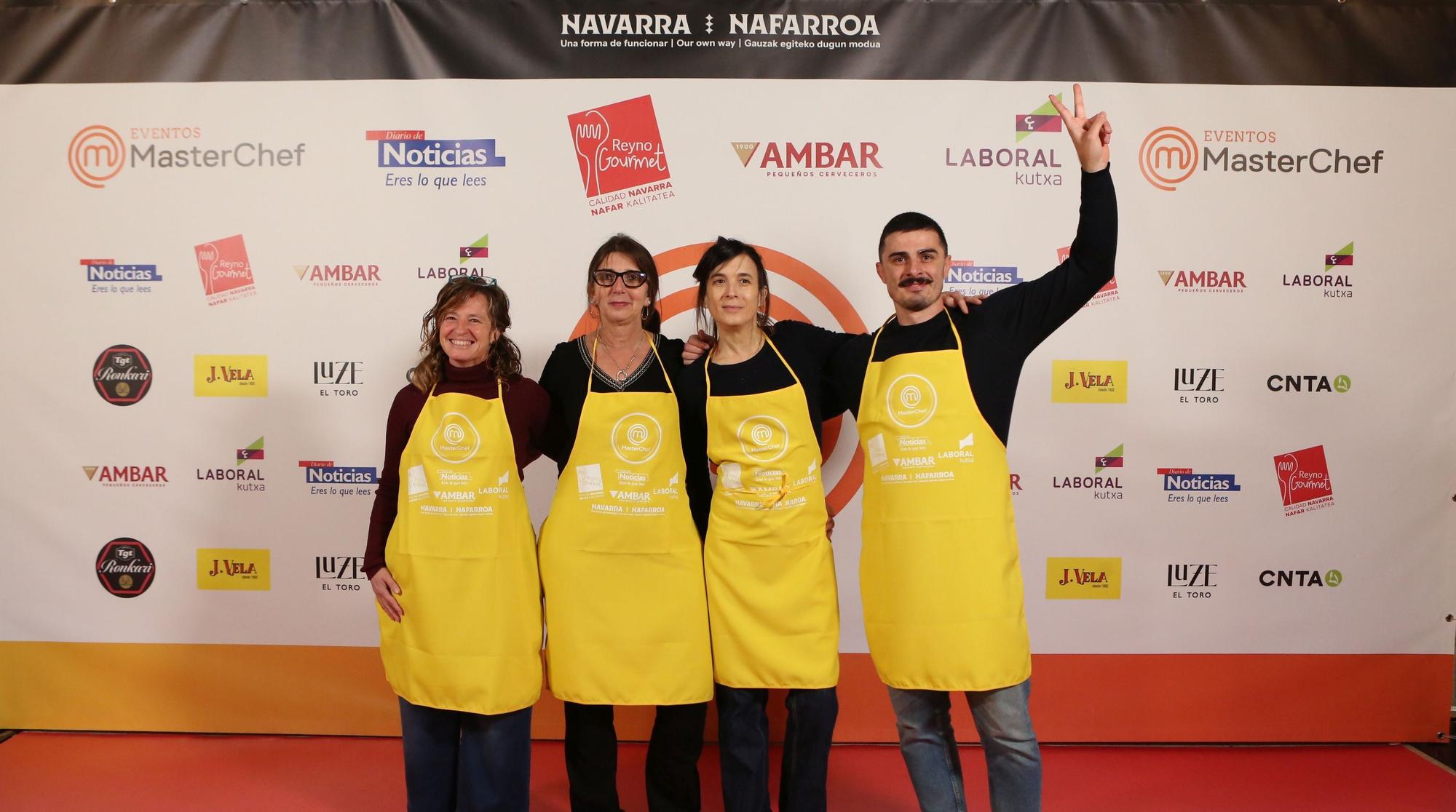 Los 20 equipos participantes en Eventos MasterChef Navarra