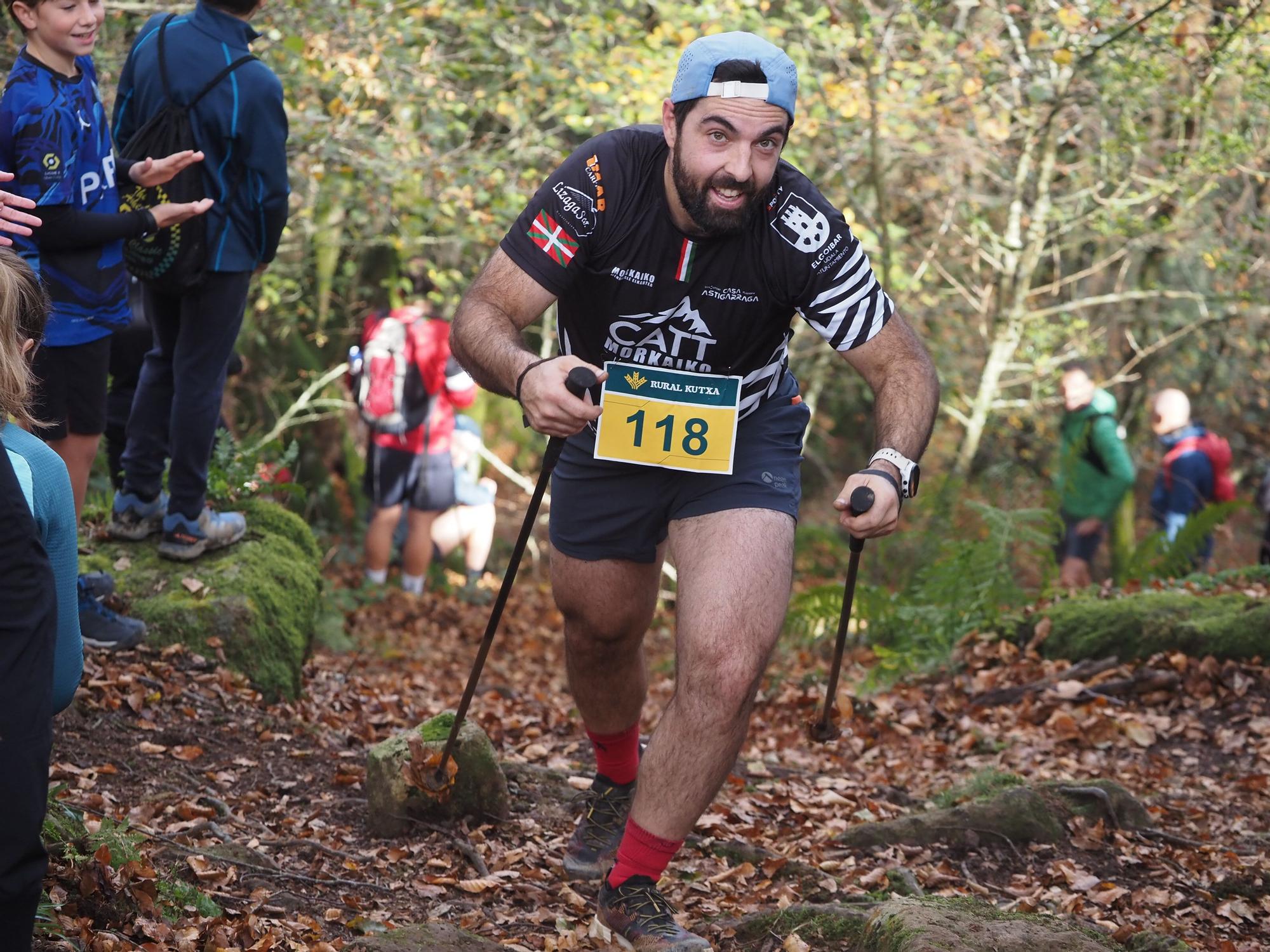La llegada de los corredores a Karakate, en imágenes