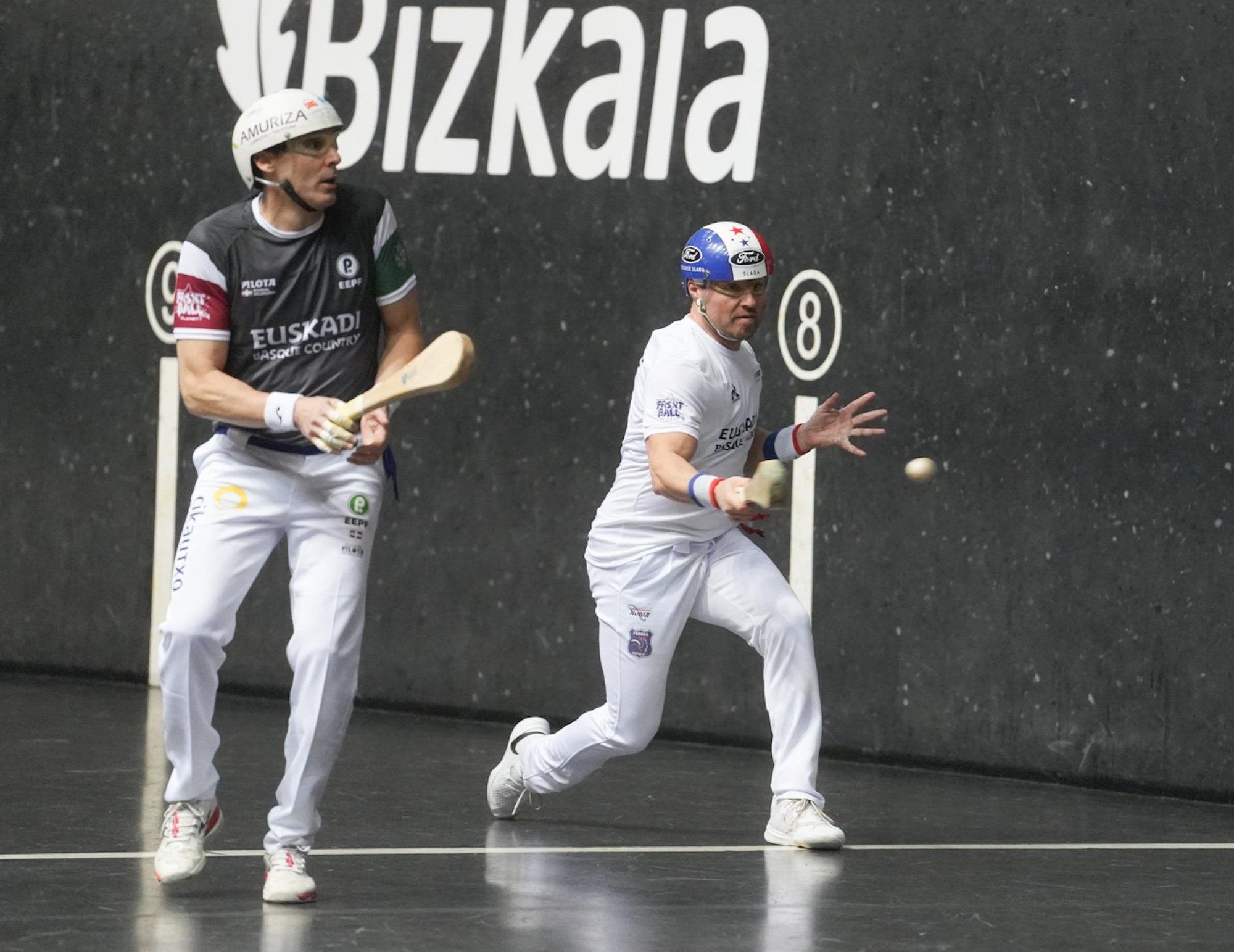 Gaubeka e Imanol superan a Necol-Brefel en la primera jornada de la Liga de Naciones en Bilbao.