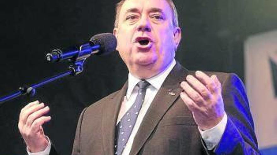 Alex Salmond, ministro principal de Escocia.
