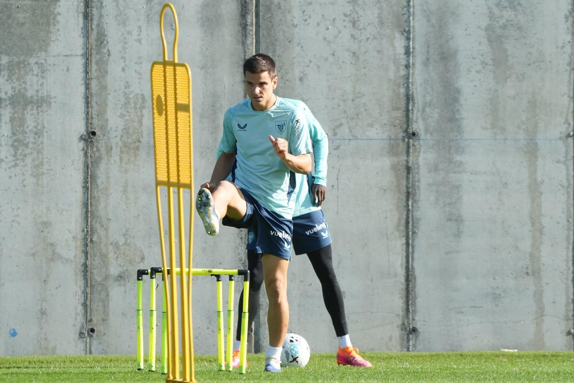 Entrenamiento del Athletic en Lezama