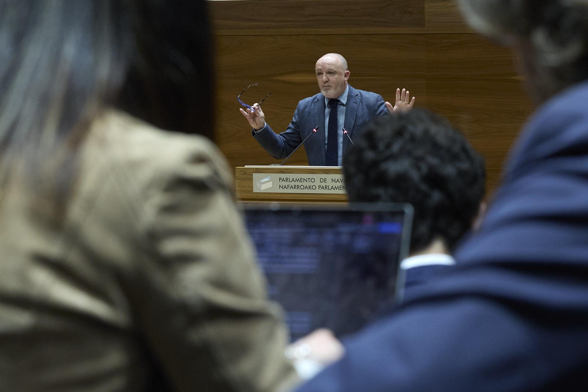 Fotos del pleno del Parlamento de Navarra (20 de noviembre de 2025)